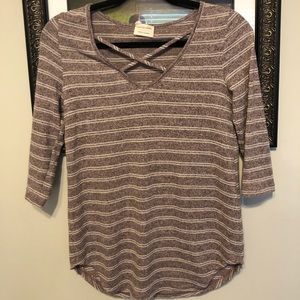 Light pink/purple blouse